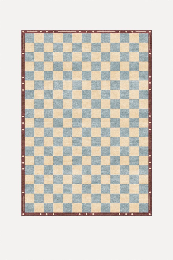 Chequerboard Rug from Pelican House