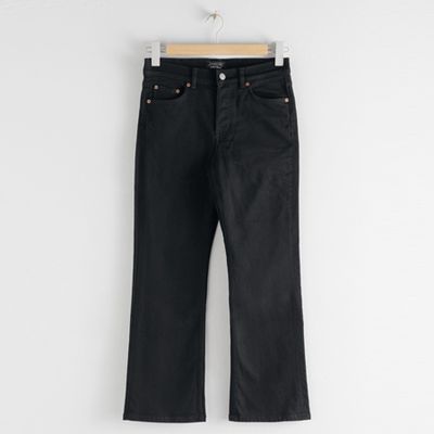 Classic Kick Flare Mid Rise Jeans from & Other Stories 