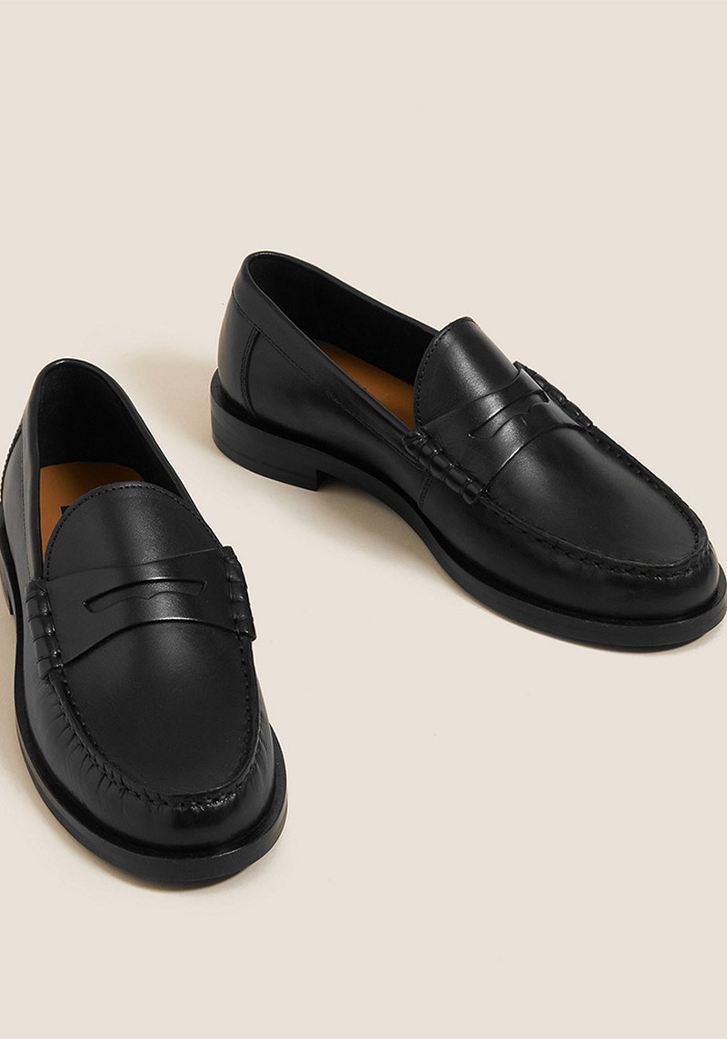 Leather Loafers