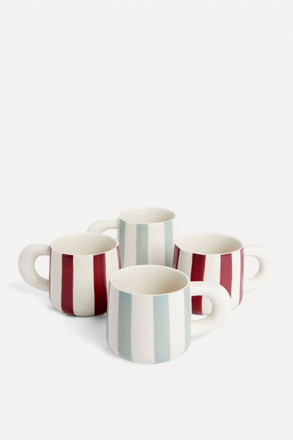 Set Of 4 Multi Sable Mugs from MADE