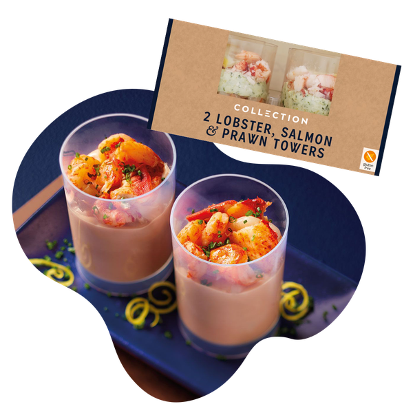 The Ultimate Lobster, Prawn & Crayfish Cocktail Pots from Aldi
