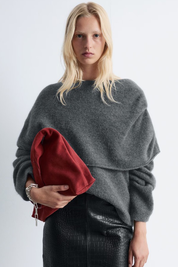 Knitted Cape Sweater from & Other Stories