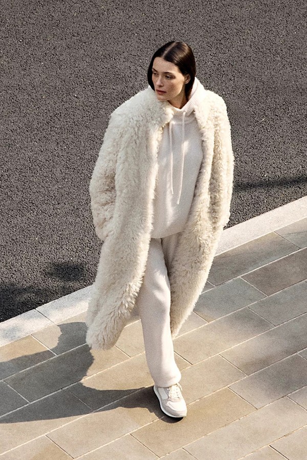 Curly Sheepskin Long Coat from Curly Sheepskin Long Coat, £1,800