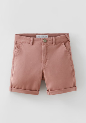 Basic Chino Bermuda Shorts from Zara