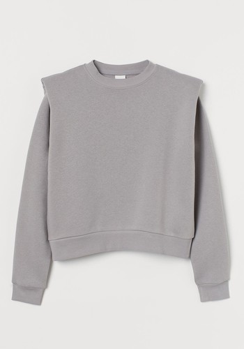 Shoulder-Pad Sweatshirt from H&M