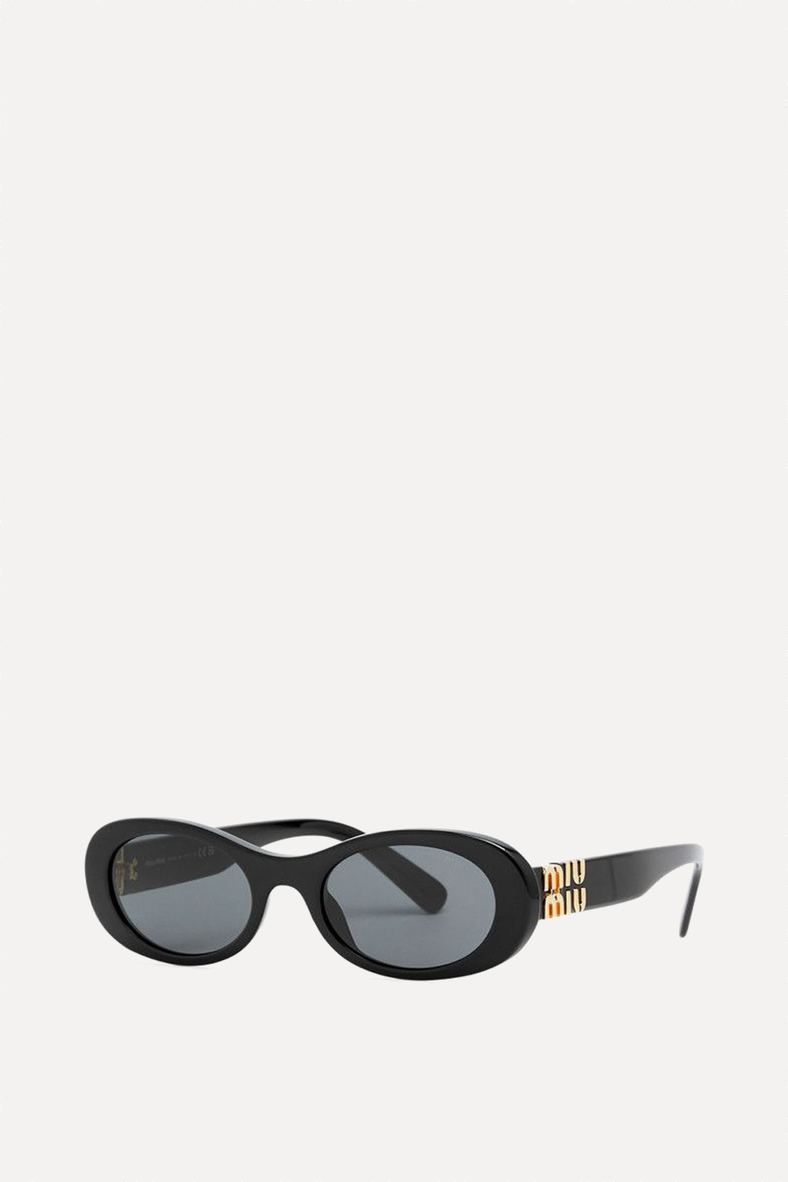 Oval-Frame Sunglasses from MIU MIU