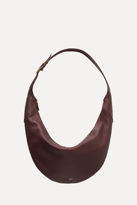 August Leather Shoulder Bag from Khaite