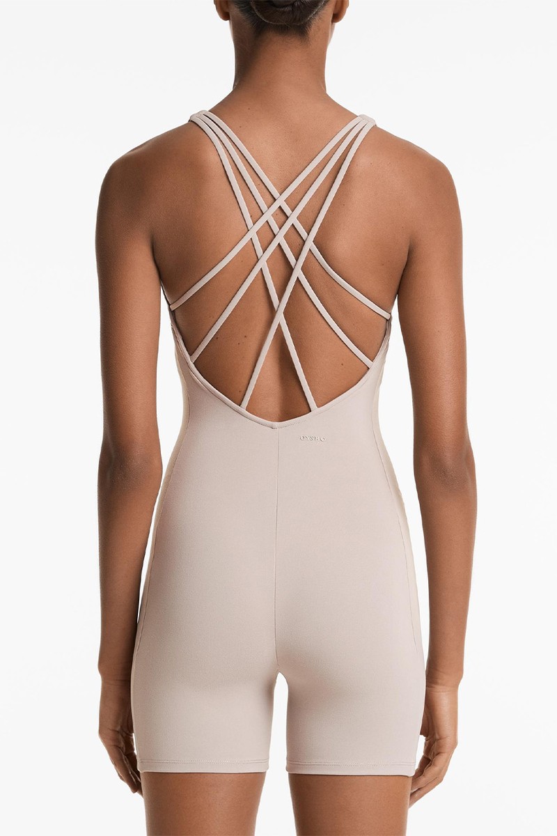 Comfortlux Strappy Short Jumpsuit from Oysho