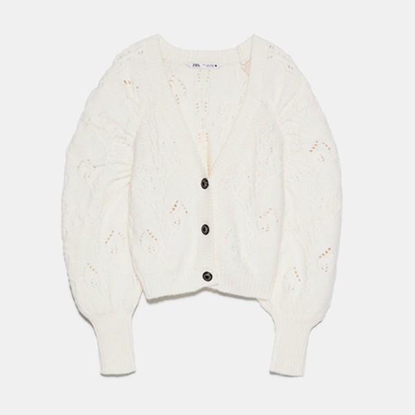 Cardigan With Gem Buttons from Zara