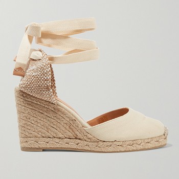 Carina 80 Canvas Wedge Espadrilles from Castañer