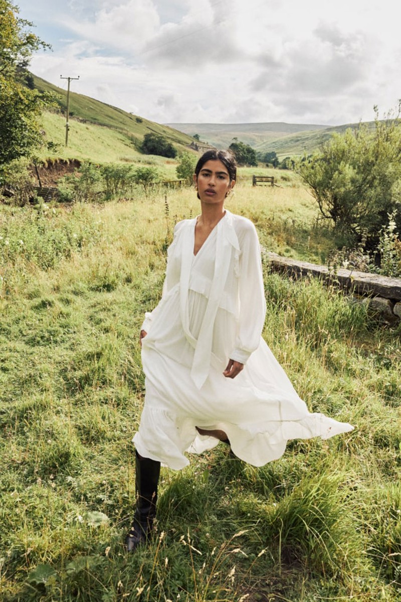 Ruffle Bohana Midi Dress from Nobody's Child