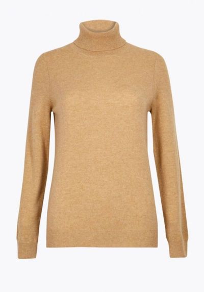 Pure Cashmere Roll Neck Jumper  from French Connection