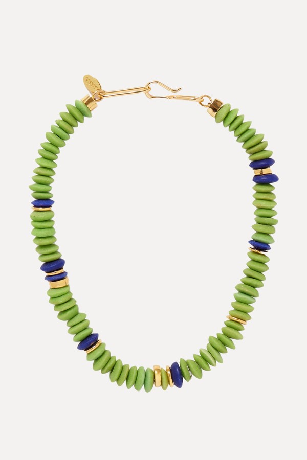 Laguna Gold-Tone Beaded Necklace from LIZZIE FORTUNATO