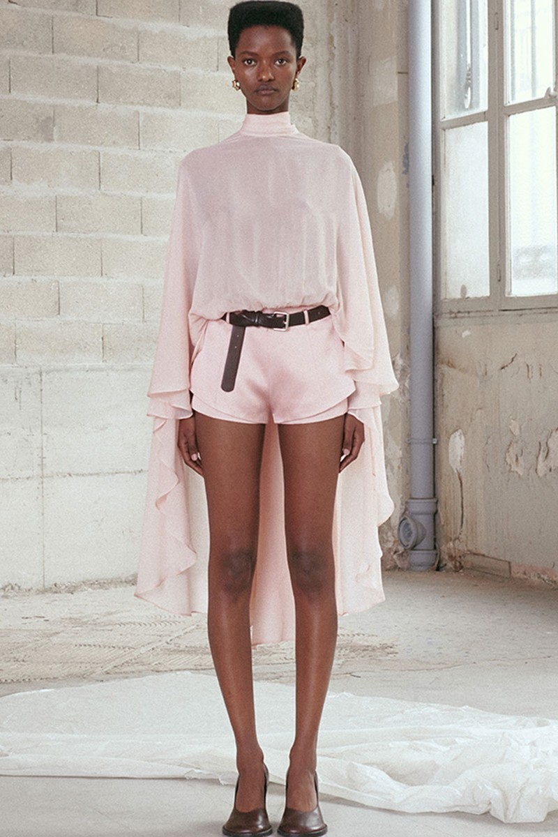 Sheer Cape Playsuit from Arakii