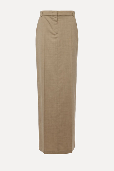 Circe Virgin Wool Maxi Skirt from Max Mara