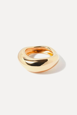 Solid Gold Lucid Ring from Maya Magal