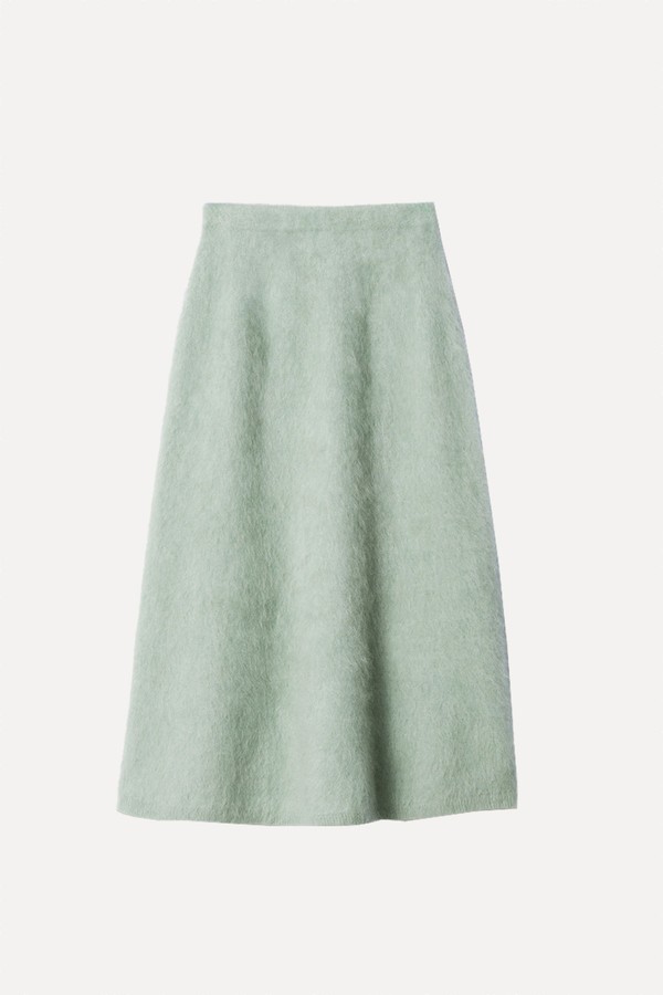 Brushed-Knit A-Line Maxi Skirt from & Other Stories