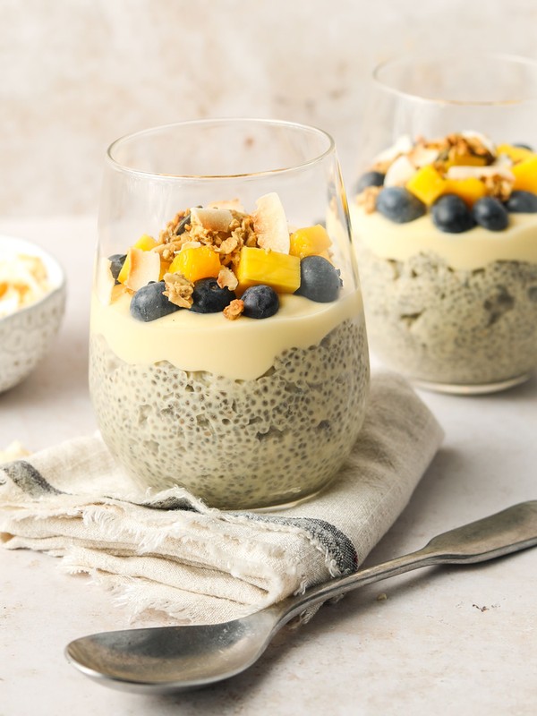 Mango & Passionfruit Chia Pudding