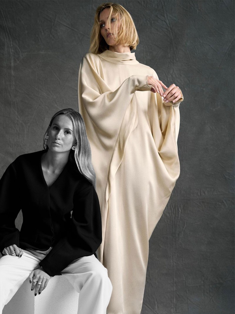 Limited Edition Satin Tunic from Zara