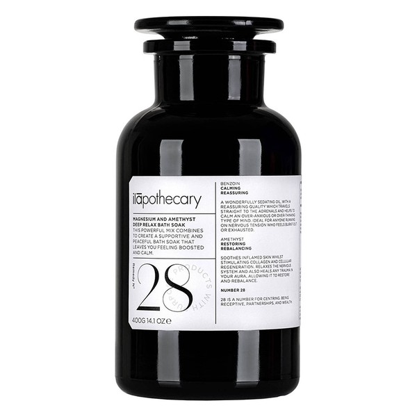 Magnesium & Amethyst Deep Relax Bath Soak from Ilapothecary