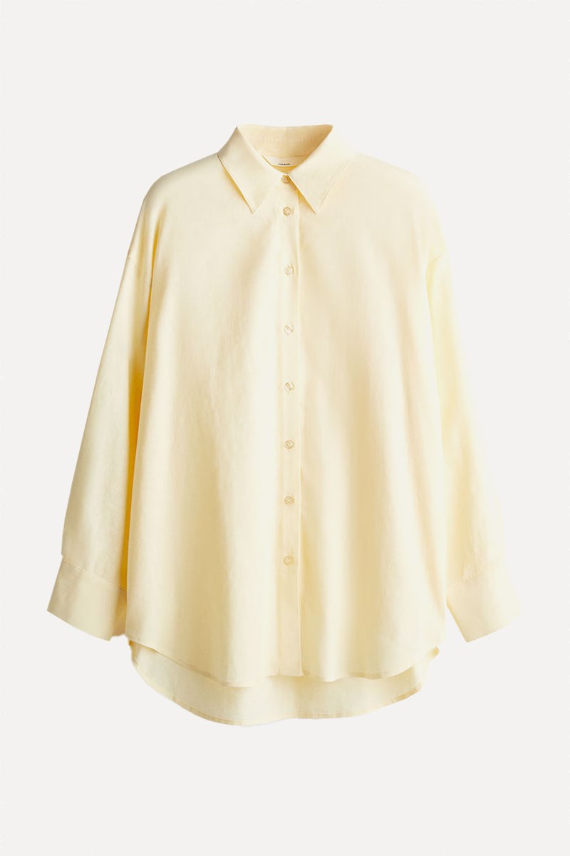 Linen-Blend Shirt from H&M