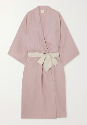 Washed-Linen Robe from Deiji Studios