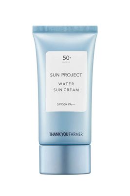 Sun Project Water Sun Cream SPF50+ from Thank You Farmer