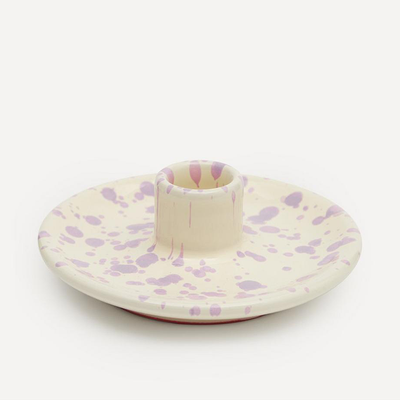 Lilac Candle Holder from Hot Pottery