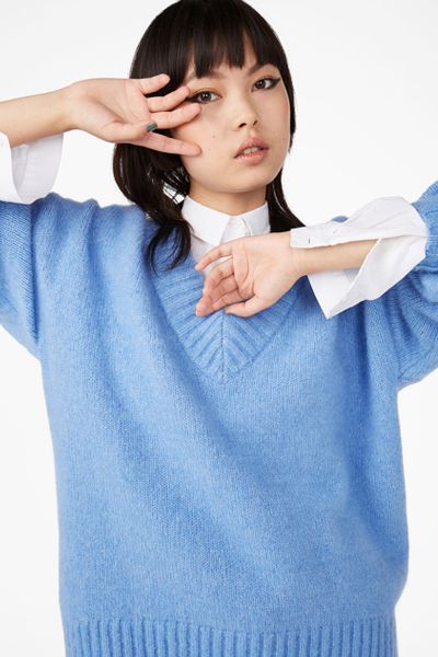 Soft V-Neck Sweater from Monki