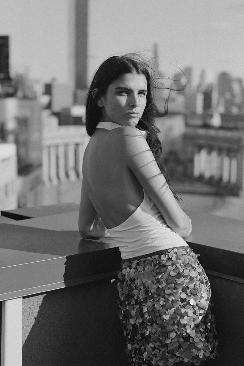 Open Back Halter Bodysuit from Zara