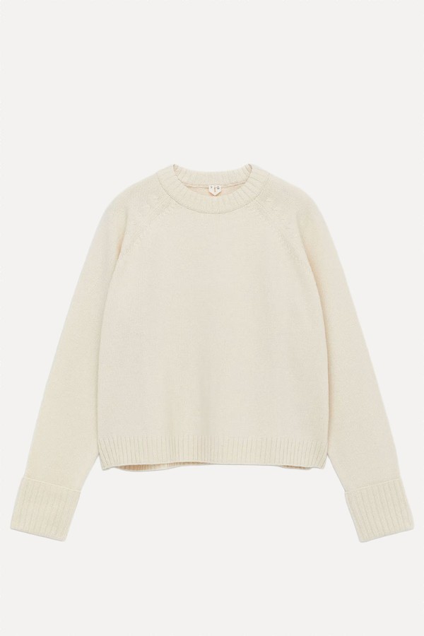 Folded Sleeve Wool Jumper from Arket