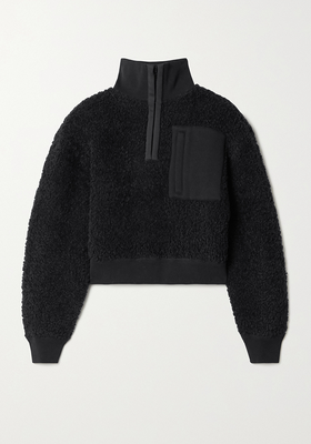 Oversized Wool-Blend Fleece Sweatshirt from Alexander Wang. T