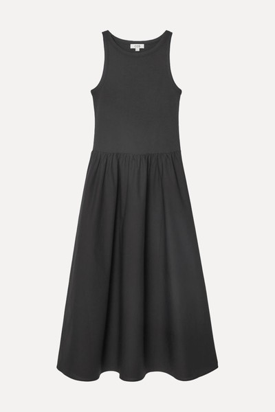 Contrast-Panel Maxi Dress from COS