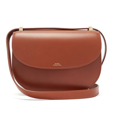 Genève Leather Cross-Body Bag from A.P.C