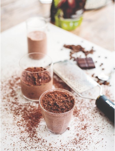 Coffee, Chocolate and Chia Seed Pudding