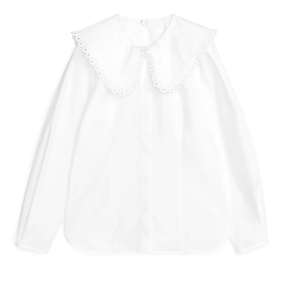 Wide-Collar Blouse from Arket