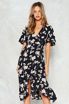 Two To The Flower Of Love Floral Dress