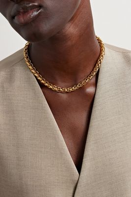 Big Dream Weaver Gold-Plated Necklace from Martha Calvo