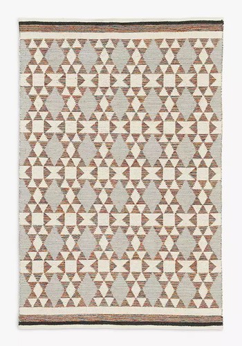 Chindi Geometric Kelim Rug from John Lewis & Partners