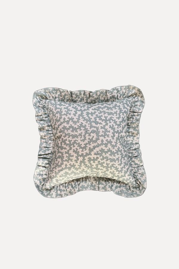 Truffle Blue Cushion from Sanderson