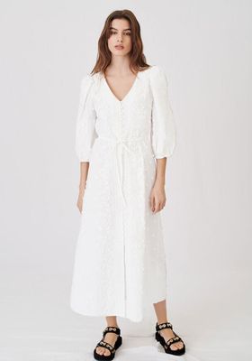 Embroidered Dress from Maje