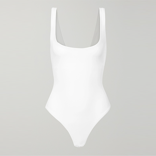 Mott Stretch-Jersey Thong Bodysuit from Alix NYC