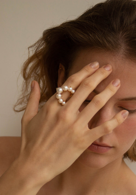 Pearl Time Ring from Ana Khouri 