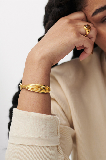 Wave Cuff Bracelet, £139 | Missoma