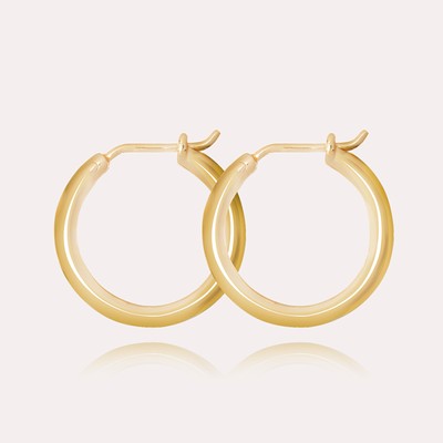 Mindy Gold Hoops