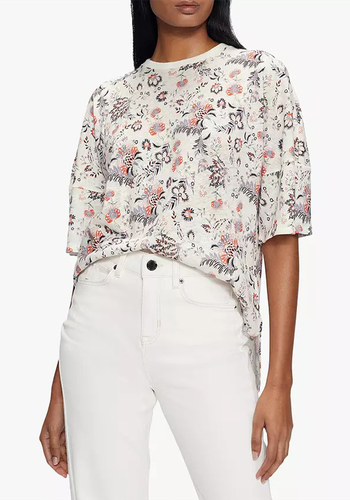 Reihel Floral Print Top