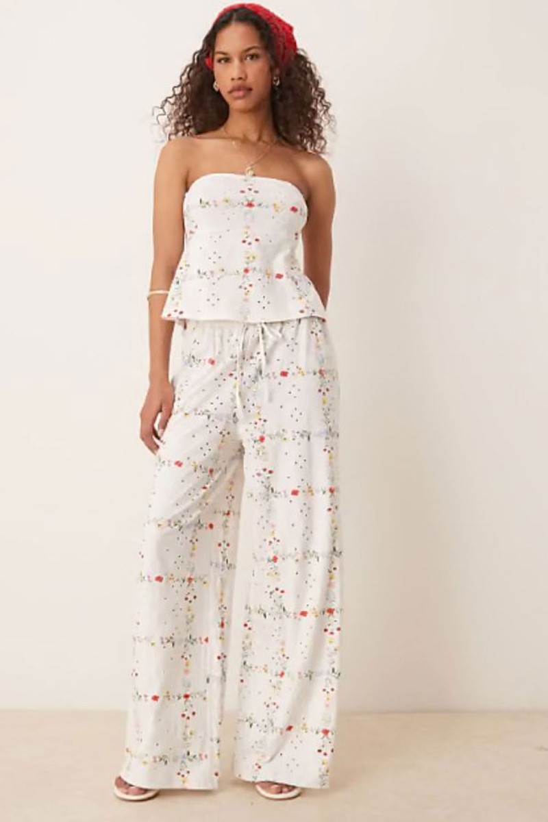 Broderie Bandeau Co-Ord from ASOS Design