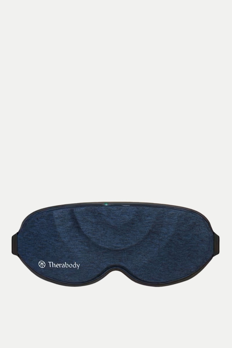 Blackout Sleep Eye Mask With Gentle Eye Massager from Therabody