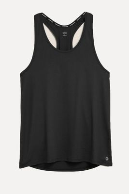 Scoop Neck Relaxed Sleeveless Yoga Top from GoodMove