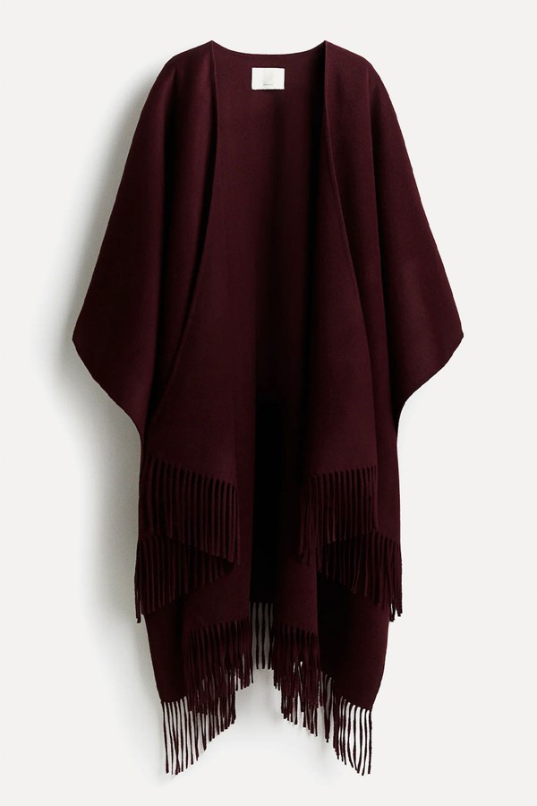 x from Handmade wool-blend cape, £119.99 | H&m